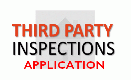 Third Party Inspections Application