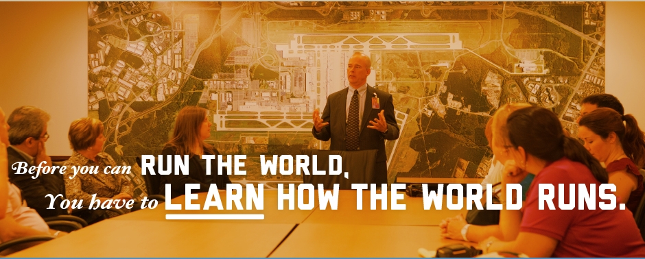 Before you can run the world, you need to learn how the world runs