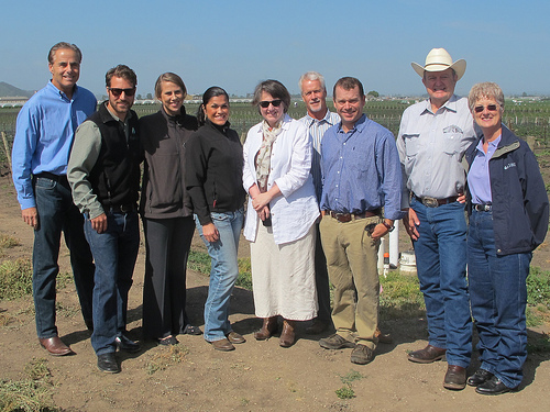 Deputy Secretary Kathleen Merrigan tours Driscoll’s Cassin Ranch in Watsonville, Calif on May 18. 
