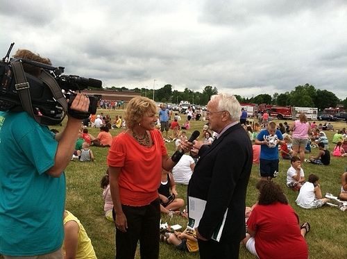 Lori Cook, aka TV-personality “Maranda,” interviewed me about the importance of the Summer Food Service Program. 