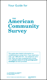 2011 America Community Survey instruction
