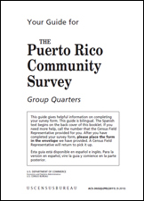 2012 Puerto Rico Survey Group Quarters instructions