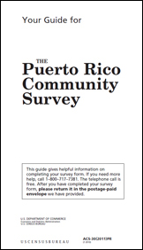 2012 Puerto Rico Community Survey instructions