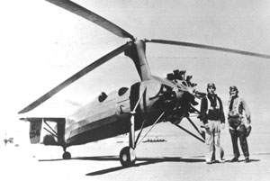 Autogiros were introduced into service by the Border Patrol on the eve of World War II. Chief W.F. Kelly, who was also amateur pilot, was instrumental in securing these experimental aircrafts for Border Patrol use.  