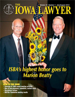 May 2011 Iowa Lawyer Cover
