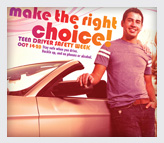 Make the right choice banner
