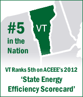 VT Ranks 5th in Energy Efficiency