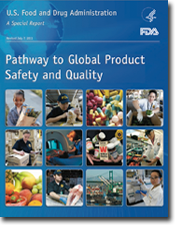 Cover of report Pathway to Global Prodcut Safety and Quality