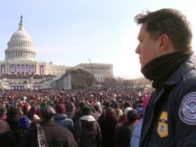 TSA official watches over President Obama's inauguration