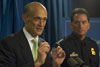 Department of Homeland Security Secretary Michael Chertoff and Office of Field Operations Assistant Commissioner Jayson Ahern at a press conference announcing the publication of the WHTI Land and Sea Notice of Proposed Rulemaking.
