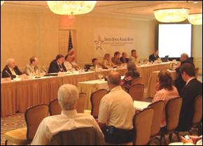 Photo of Board hearing on the guidelines in Washington, DC