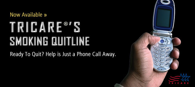 TRICARE®’s Smoking QuitLine