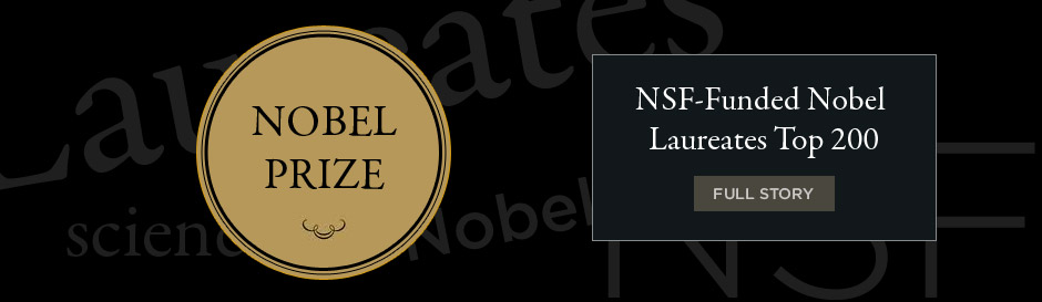 NSF-Funded Nobel Laureates Top 200