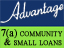 Advantage 7a community and small loans
