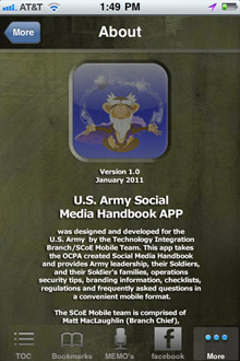 Social Media iPhone app screenshot 5