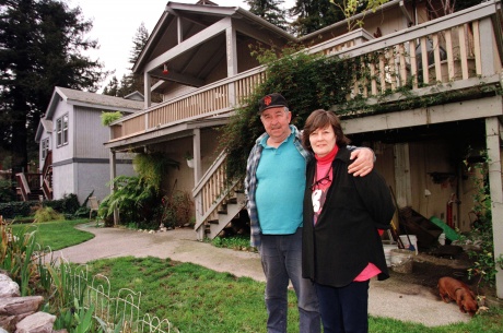 Successfully having raised their home after they lost nearly everything in the January 1997 floods, Robert and Karen now also carry NFIP insurance.