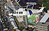 A CBP Air and Marine AW139 helicopter flies over Raymond James Stadium as part of a security sweep for this year’s Super Bowl.