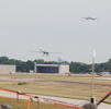 CBP's unmanned aircraft, plane prepare to land at Oshkosh, Wis. airport.
