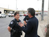 U.S. Customs and Border Protection El Paso Director of Field Operations Ana Hinojosa is interviewed by Fox News Channel’s Geraldo Rivera at the Bridge of the Americas international crossing in El Paso, Texas on March 6, 2009. DFO Hinojosa discussed CBP’s port of entry response to ongoing drug war violence in the neighboring city of Juarez, Mexico with Rivera.