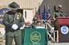 Border Patrol agents begin anniversary ceremony