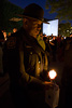 A Border Patrol agent from the Chula Vista station attended this year's Candlelight Vigil held in Washington, D.C.