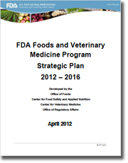 Cover FDA Foods and Veterinary Medicine Program Strategic Plan