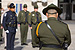 Customs and Border Protection officers and agents stands guard in Washington D.C. during a memorial service honoring fallen officers and agents of CBP.