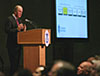 Customs and Border Protection Commissioner Robert C. Bonner speaks at the opening of the 5th annual Trade Symposium held in Washington, D.C. today.