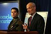 Homeland Security Secretary Michael Chertoff announces a comprehensive strategy for immigration reform in Washington, D.C.