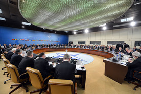 Meetings of the NATO Foreign and Defence Ministers at NATO Headquarters, Brussels - North Atlantic Council Meeting with NATO Defence Ministers