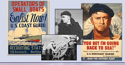 Montage for Coast Guard and Merchant Marine