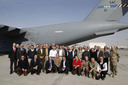 Family portrait of the North Atlantic Council and Partners in Afghanistan