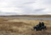 Border Patrol agents stationed near Sweet Grass Montana conduct patrols on there All Terrain Vehicles.