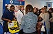 CBP laboratory personnel discuss the different aspects of their job with Career Day event attendees. 