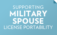 Supporting Military Spouse License Portability