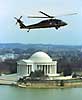 The Bureau of Immigration and Customs Enforcement Office of Air and Marine Interdiction provide air security in Washington D.C.