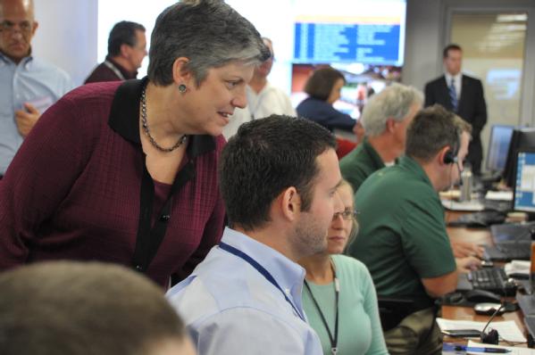 secretary napolitano at fema