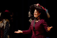 In honor of National Women’s History Month, actress Kate Campbell Stevenson performed a one-woman show portraying American female role models to encourage the women of today to follow their dreams.