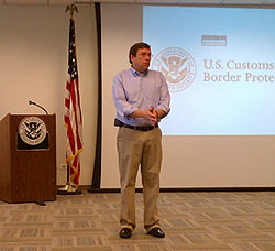 Division Director Steve Hilsen of the Office of International Trade