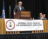 Acting COO Winkowski addresses the 2012 NNALEA Training Conference in Las Vegas, Nevada.