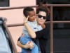 Sandra Bullock and son