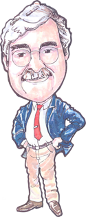 Robert Temple, M.D. caricature