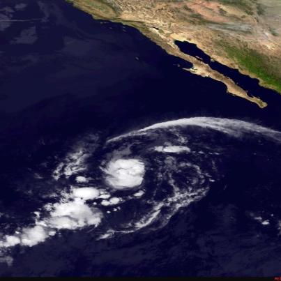 Photo: Tropical Storm Olivia is located over the eastern North Pacific Ocean, centered tonight about 875 miles southwest of the southern tip of Baja California. Maximum sustained winds are 60 mph. Some strengthening is still possible into Monday before weakening starts on Monday Night. A slow northward motion is expected tonight and Monday, then a turn toward the west on Monday Night into Tuesday. Olivia is not a threat to land.
Get the latest on this storm, including graphics, on the NOAA NHC website at www.hurricanes.gov