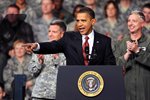 Obama Visits Elmendorf Air Force Base
