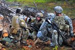 Airmen, Soldiers Conduct Medical Evacuation Training