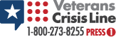 Veterans Crisis Line 1-800-273-8255 Press 1