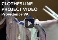 Click here to watch the Clothesline Project Video