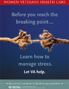 Thumbnail of stress poster, Before you reach the breaking point, learn how to manage stress