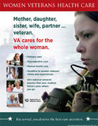 Thumbnail of women's comprehensive health poster: VA cares for the whole woman.
