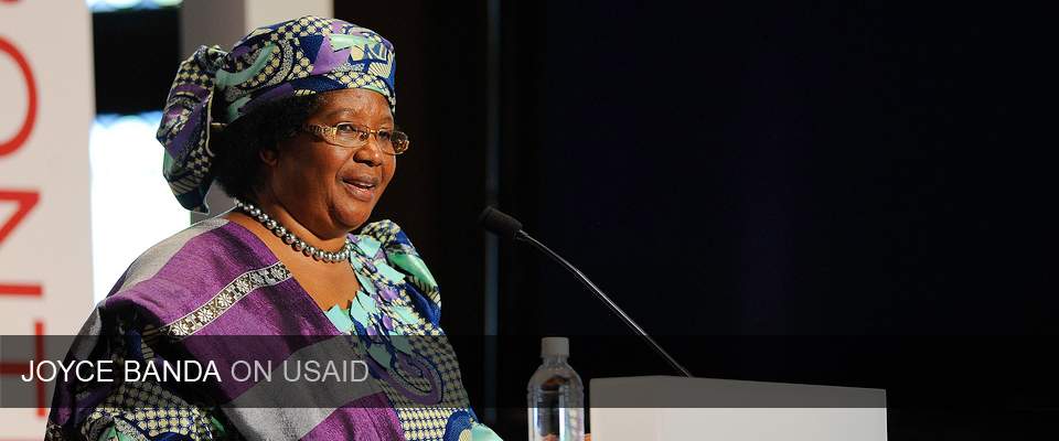 USAID has helped empower women across the globe, including President Joyce Banda